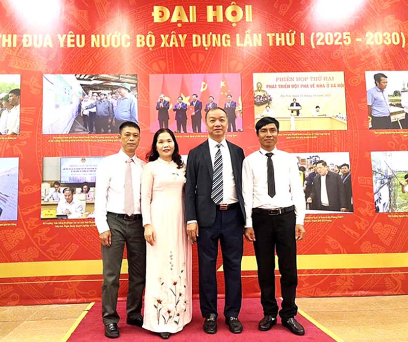 Đoàn đại biểu SBIC tham dự Đại hội thi đua yêu nước lần thứ I (2025 - 2030) của Bộ Xây dựng